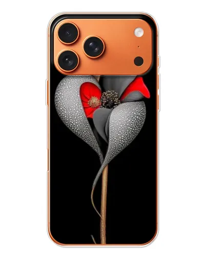 Чохол для iPhone 17 Pro Max з картинкою «Срібна фантазійна квітка» Чохол для iPhone 17 Pro Max з картинкою «Срібна фантазійна квітка»