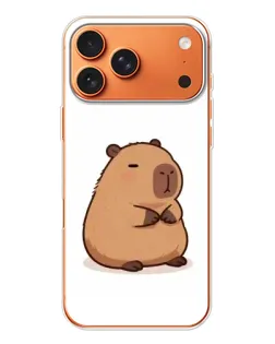Чехол для iPhone 17 Pro Max с картинкой «Толстенькая капибара»