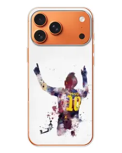 Чохол для iPhone 17 Pro Max з картинкою «Messi Barca»