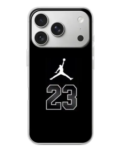 Чехол для iPhone 17 Pro с картинкой «Jordan Flight 23» Чехол для iPhone 17 Pro с картинкой «Jordan Flight 23»