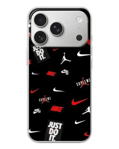 Чехол для iPhone 17 Pro с картинкой «Nike Mix Pattern» Чехол для iPhone 17 Pro с картинкой «Nike Mix Pattern»