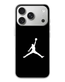 Чехол для iPhone 17 Pro с картинкой «Jordan Silhouette»