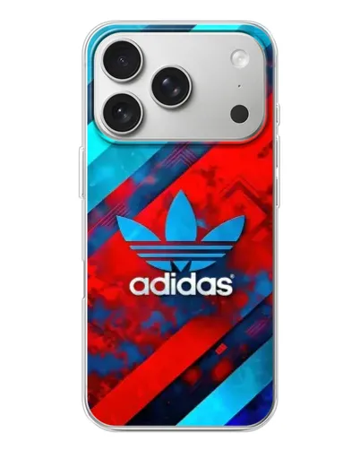 Чехол для iPhone 17 Pro с картинкой «Абстракция Adidas» Чехол для iPhone 17 Pro с картинкой «Абстракция Adidas»