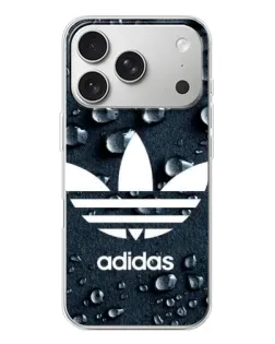 Чохол для iPhone 17 Pro з картинкою «Adidas Trefoil Blue» Чохол для iPhone 17 Pro з картинкою «Adidas Trefoil Blue»