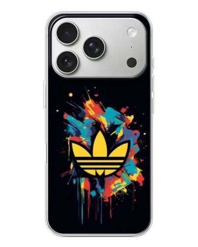 Чехол для iPhone 17 Pro с картинкой «Adidas Splash» Чехол для iPhone 17 Pro с картинкой «Adidas Splash»