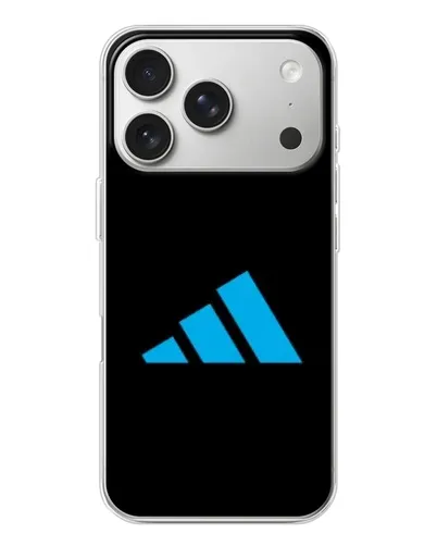 Чехол для iPhone 17 Pro с картинкой «Adidas Cyan Logo» Чехол для iPhone 17 Pro с картинкой «Adidas Cyan Logo»