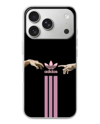 Чехол для iPhone 17 Pro с картинкой «Adidas Hands» Чехол для iPhone 17 Pro с картинкой «Adidas Hands»