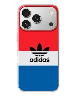 Чехол для iPhone 17 Pro с картинкой «Adidas Retro Block»