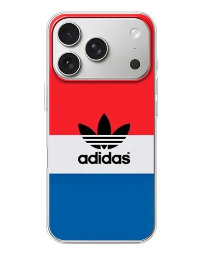 Чехол для iPhone 17 Pro с картинкой «Adidas Retro Block» Чехол для iPhone 17 Pro с картинкой «Adidas Retro Block»