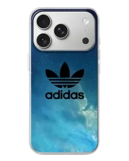 Чехол для iPhone 17 Pro с картинкой «Adidas Stone Logo»
