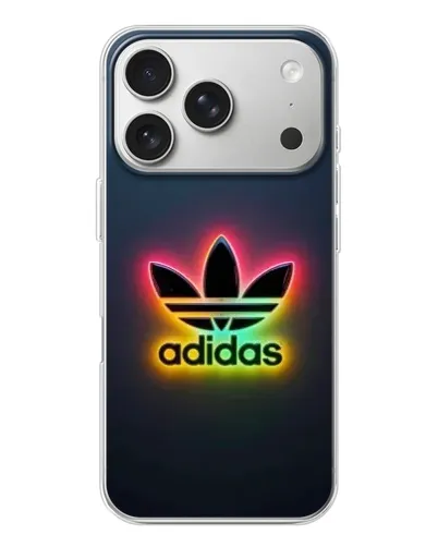 Чехол для iPhone 17 Pro с картинкой «Неоновый Adidas» Чехол для iPhone 17 Pro с картинкой «Неоновый Adidas»
