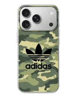 Чехол для iPhone 17 Pro с картинкой «Милитари стиль Adidas»
