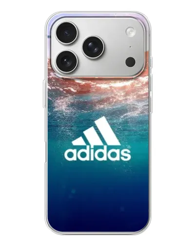 Чехол для iPhone 17 Pro с картинкой «Океанская глубина адидас» Чехол для iPhone 17 Pro с картинкой «Океанская глубина адидас»