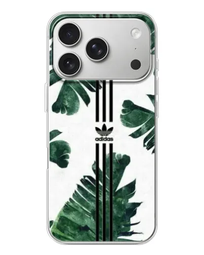 Чехол для iPhone 17 Pro с картинкой «Пальмовые листья адидас» Чехол для iPhone 17 Pro с картинкой «Пальмовые листья адидас»