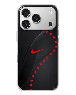 Чехол для iPhone 17 Pro с картинкой «Абстрактный дизайн Nike»