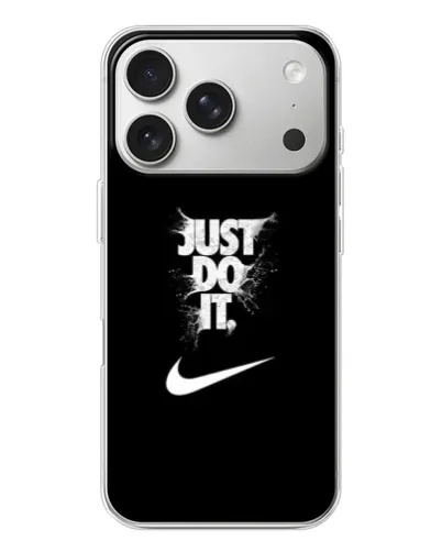 Чехол для iPhone 17 Pro с картинкой «Текстовый принт Nike» Чехол для iPhone 17 Pro с картинкой «Текстовый принт Nike»