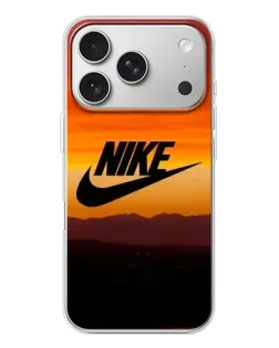 Чехол для iPhone 17 Pro с картинкой «Nike — вечерний горизонт»