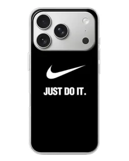 Чехол для iPhone 17 Pro с картинкой «Классический принт Nike»
