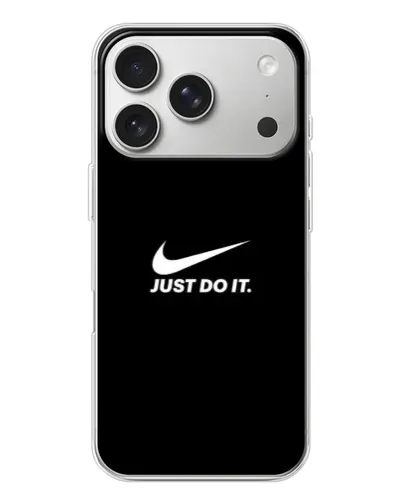 Чехол для iPhone 17 Pro с картинкой «Минимализм от Nike» Чехол для iPhone 17 Pro с картинкой «Минимализм от Nike»