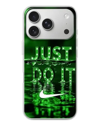 Чехол для iPhone 17 Pro с картинкой «Зеленый неоновый Nike» Чехол для iPhone 17 Pro с картинкой «Зеленый неоновый Nike»