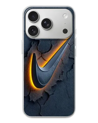 Чехол для iPhone 17 Pro с картинкой «Объемный логотип Найк» Чехол для iPhone 17 Pro с картинкой «Объемный логотип Найк»
