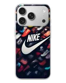 Чехол для iPhone 17 Pro с картинкой «Коллекция кроссовок Nike»