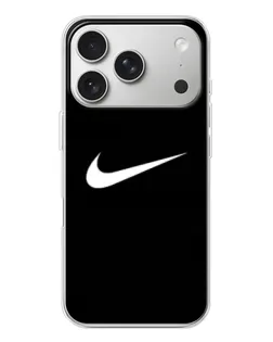 Чехол для iPhone 17 Pro с картинкой «Минималистический Найк»