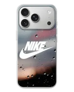 Чехол для iPhone 17 Pro с картинкой «Nike в стиле ретро»