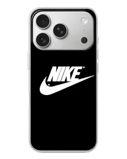 Чехол для iPhone 17 Pro с картинкой «Мазки краски Nike»