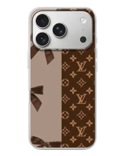 Чехол для iPhone 17 Pro с картинкой «Louis Vuitton — банты» Чехол для iPhone 17 Pro с картинкой «Louis Vuitton — банты»