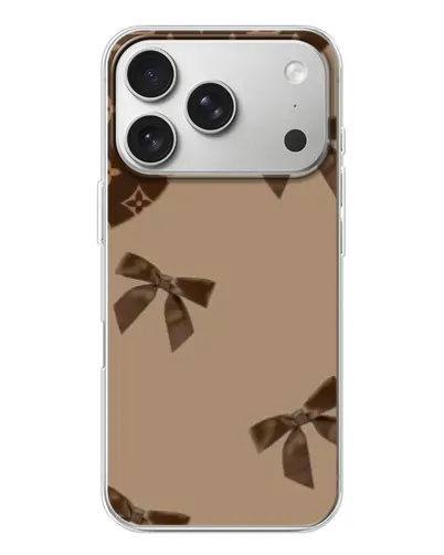 Чехол для iPhone 17 Pro с картинкой «LV — кофейный атлас» Чехол для iPhone 17 Pro с картинкой «LV — кофейный атлас»