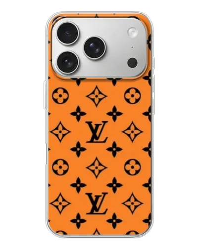 Чехол для iPhone 17 Pro с картинкой «Оранжевый стиль LV» Чехол для iPhone 17 Pro с картинкой «Оранжевый стиль LV»
