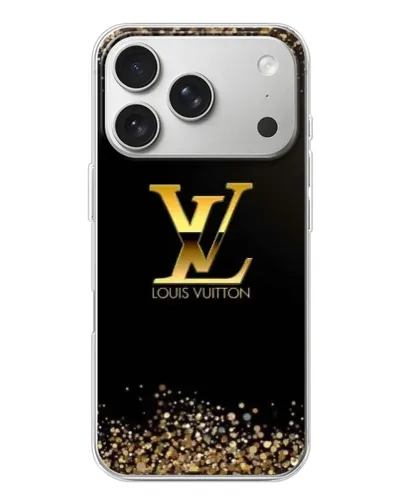 Чехол для iPhone 17 Pro с картинкой «LV — золотые искры» Чехол для iPhone 17 Pro с картинкой «LV — золотые искры»