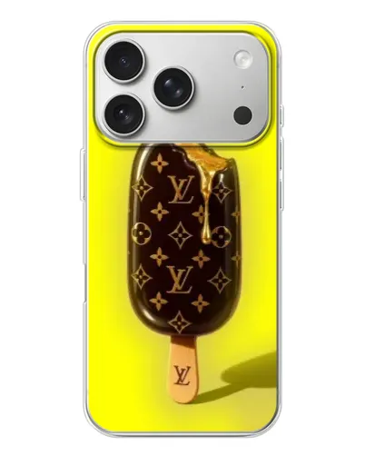 Чехол для iPhone 17 Pro с картинкой «Мороженое от LV» Чехол для iPhone 17 Pro с картинкой «Мороженое от LV»