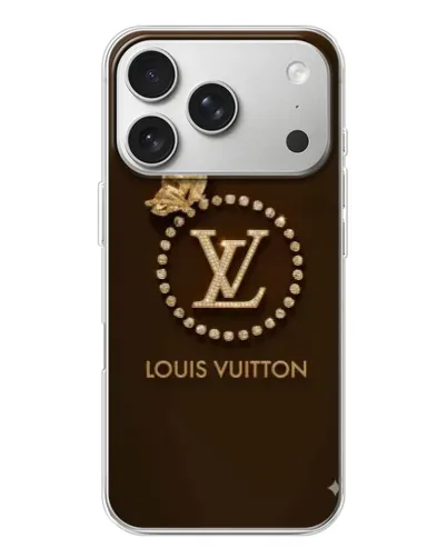 Чехол для iPhone 17 Pro с картинкой «LV — золотая печать» Чехол для iPhone 17 Pro с картинкой «LV — золотая печать»