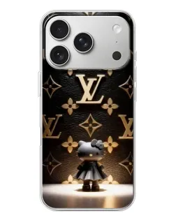 Чехол для iPhone 17 Pro с картинкой «Монограмма с фигурой»