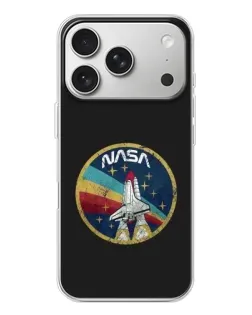 Чохол для iPhone 17 Pro з картинкою «NASA — емблема місії» Чохол для iPhone 17 Pro з картинкою «NASA — емблема місії»