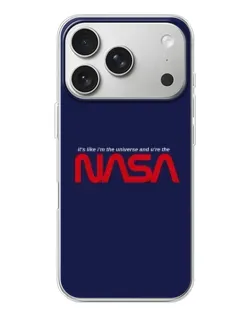 Чехол для iPhone 17 Pro с картинкой «NASA — глубокий космос»