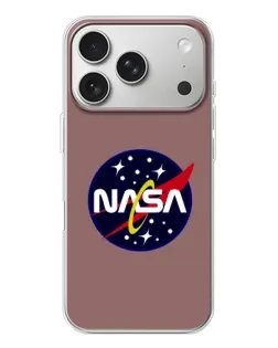 Чехол для iPhone 17 Pro с картинкой «NASA — ретро космос»