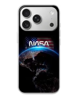 Чехол для iPhone 17 Pro с картинкой «Земля из космоса NASA»