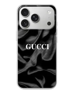 Чохол для iPhone 17 Pro з картинкою «Gucci — шовкові хвилі» Чохол для iPhone 17 Pro з картинкою «Gucci — шовкові хвилі»