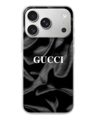 Чехол для iPhone 17 Pro с картинкой «Gucci — шелковые волны» Чехол для iPhone 17 Pro с картинкой «Gucci — шелковые волны»