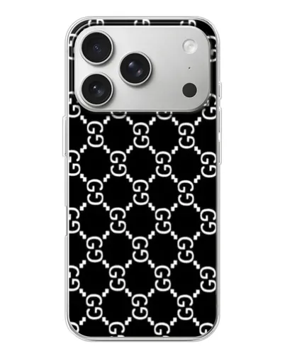 Чехол для iPhone 17 Pro с картинкой «Gucci — сетчатый паттерн» Чехол для iPhone 17 Pro с картинкой «Gucci — сетчатый паттерн»