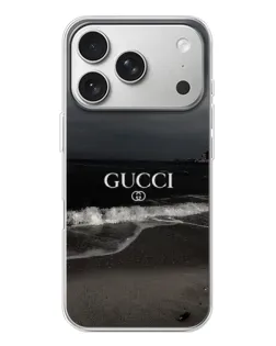 Чехол для iPhone 17 Pro с картинкой «Gucci — морской прибой»