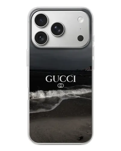 Чехол для iPhone 17 Pro с картинкой «Gucci — морской прибой» Чехол для iPhone 17 Pro с картинкой «Gucci — морской прибой»