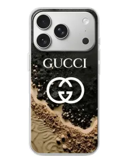 Чехол для iPhone 17 Pro с картинкой «Gucci — песчаные дюны»