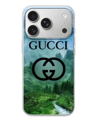 Чехол для iPhone 17 Pro с картинкой «Gucci — горный пейзаж» Чехол для iPhone 17 Pro с картинкой «Gucci — горный пейзаж»