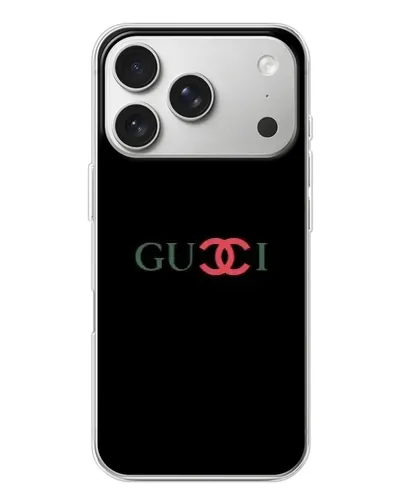 Чехол для iPhone 17 Pro с картинкой «Gucci — красный градиент» Чехол для iPhone 17 Pro с картинкой «Gucci — красный градиент»