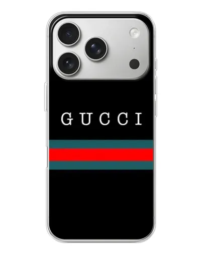 Чехол для iPhone 17 Pro с картинкой «Gucci — красный пояс» Чехол для iPhone 17 Pro с картинкой «Gucci — красный пояс»