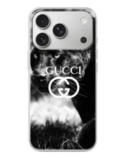 Чехол для iPhone 17 Pro с картинкой «Gucci — дикая природа»